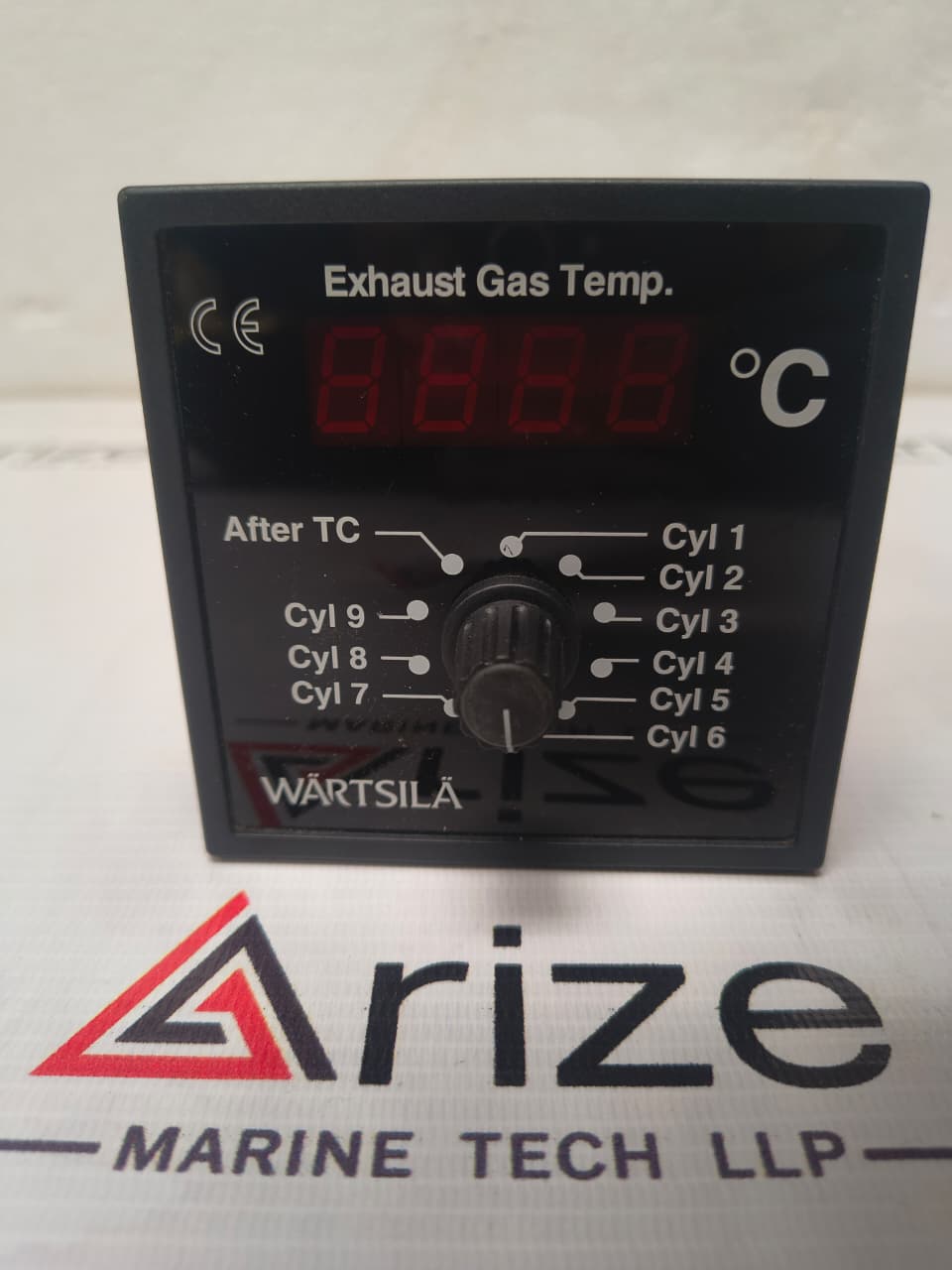 WARTISILA EXHAUST GAS TEMPERATURE - 10 CHANNEL DISPLAY